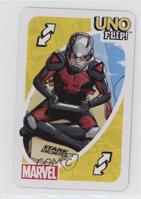 2022 Mattel Marvel Uno Flip! Ant-Man Nebula 0kb5