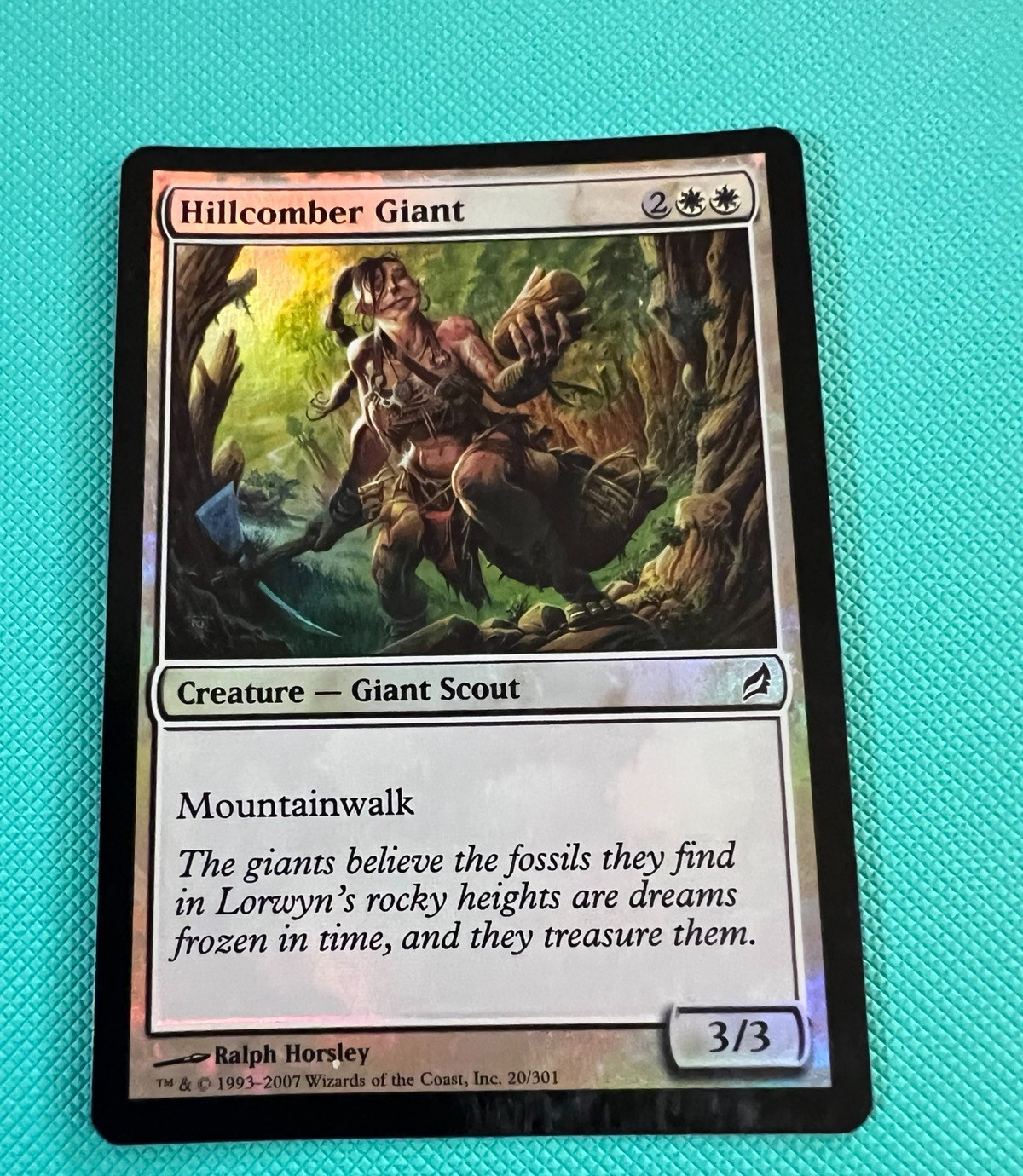 Foil - Hillcomber Giant - Lorwyn - MTG - Magic the Gathering - Foil