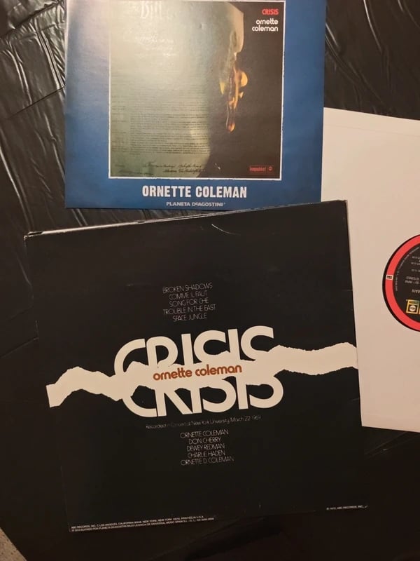 Ornette Coleman – Crisis – Vinilo Jazz
