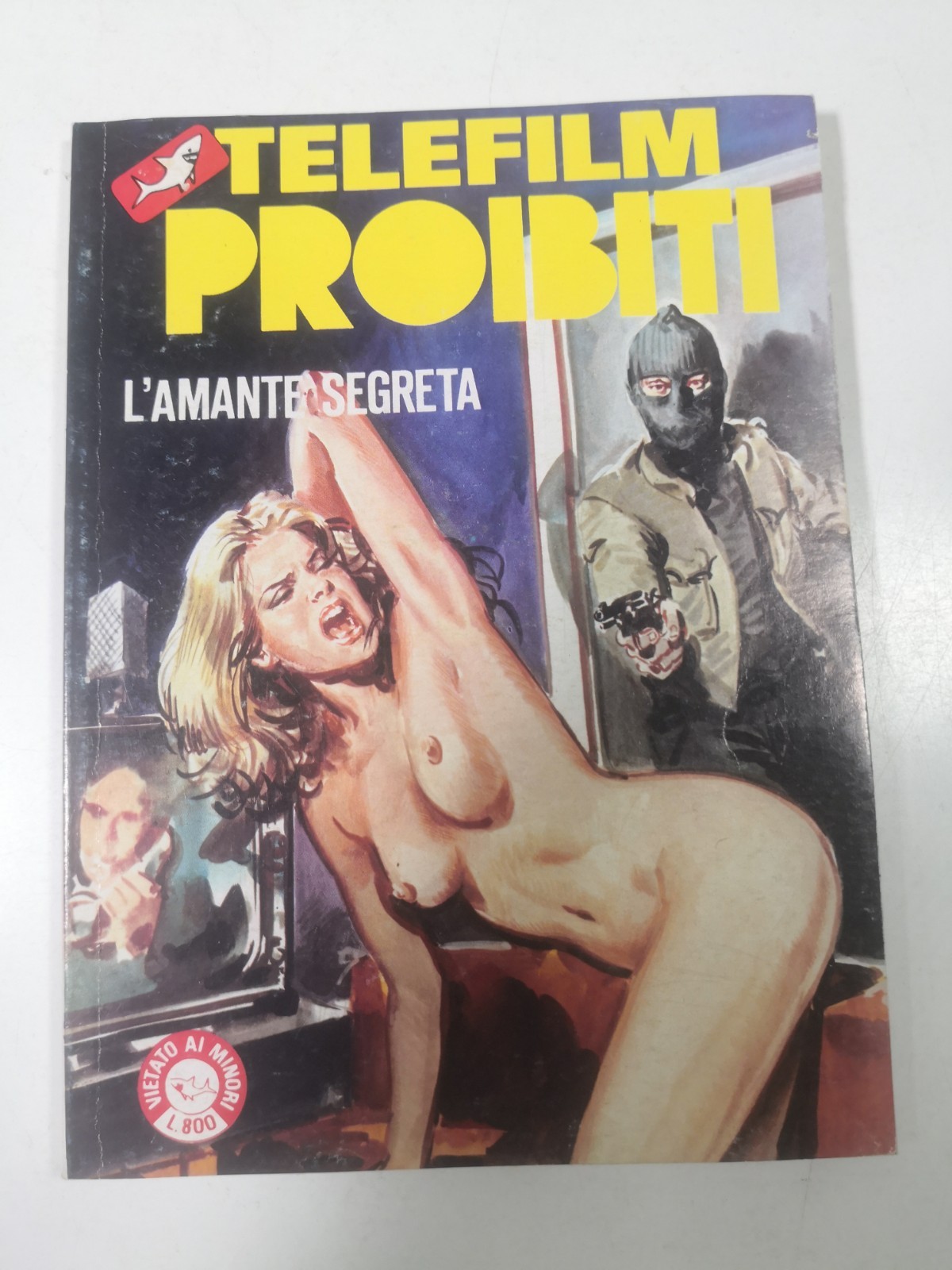 Telefilm Proibiti n.12 "L'amante segreto" ediperiodici ed.-1984