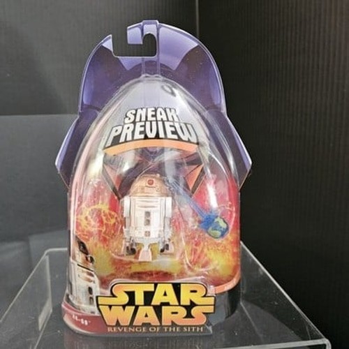 Star Wars Revenge of the Sith R4-G9 Sneak Preview Action Figure Sealed 4 Of 4