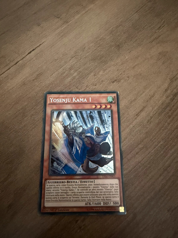 Yosenju Kama 1 THSF-IT003 Rara Segreta 1ª Edizione Yu-Gi-Oh!
