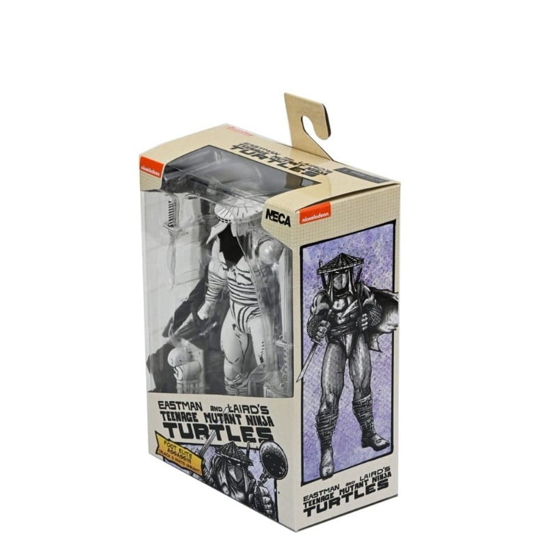TMNT Ninja Turtles Mirage Comics Action Figure Foot Assassin Black & White NECA
