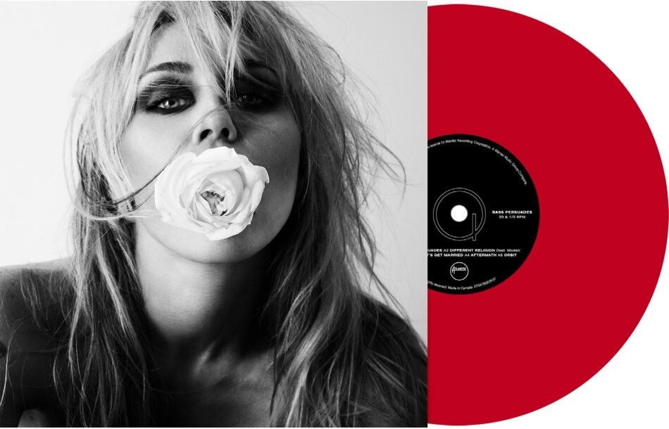 MILEY (CYRUS) Bass Persuaders LP Vinyle Rouge 33 Tours  vinyl