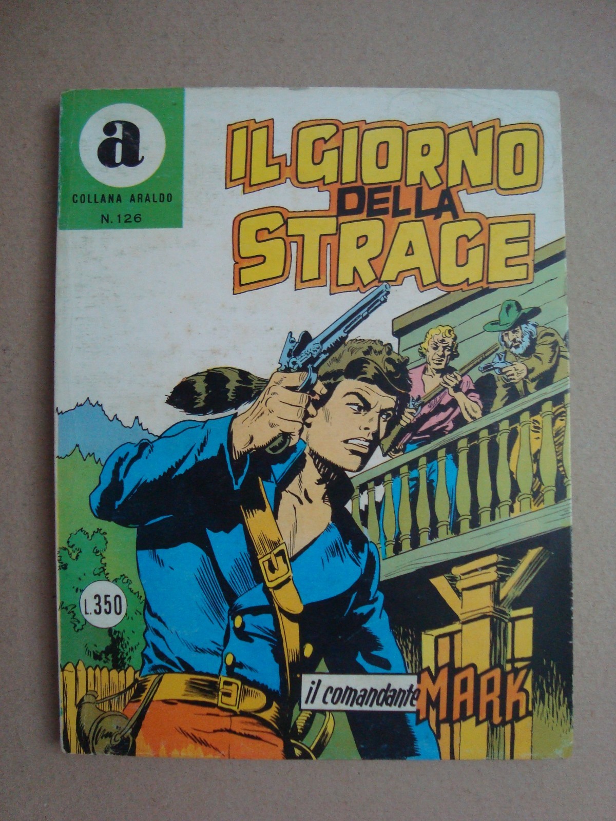 collana araldo comandante mark n° 126 ed.araldo 1977