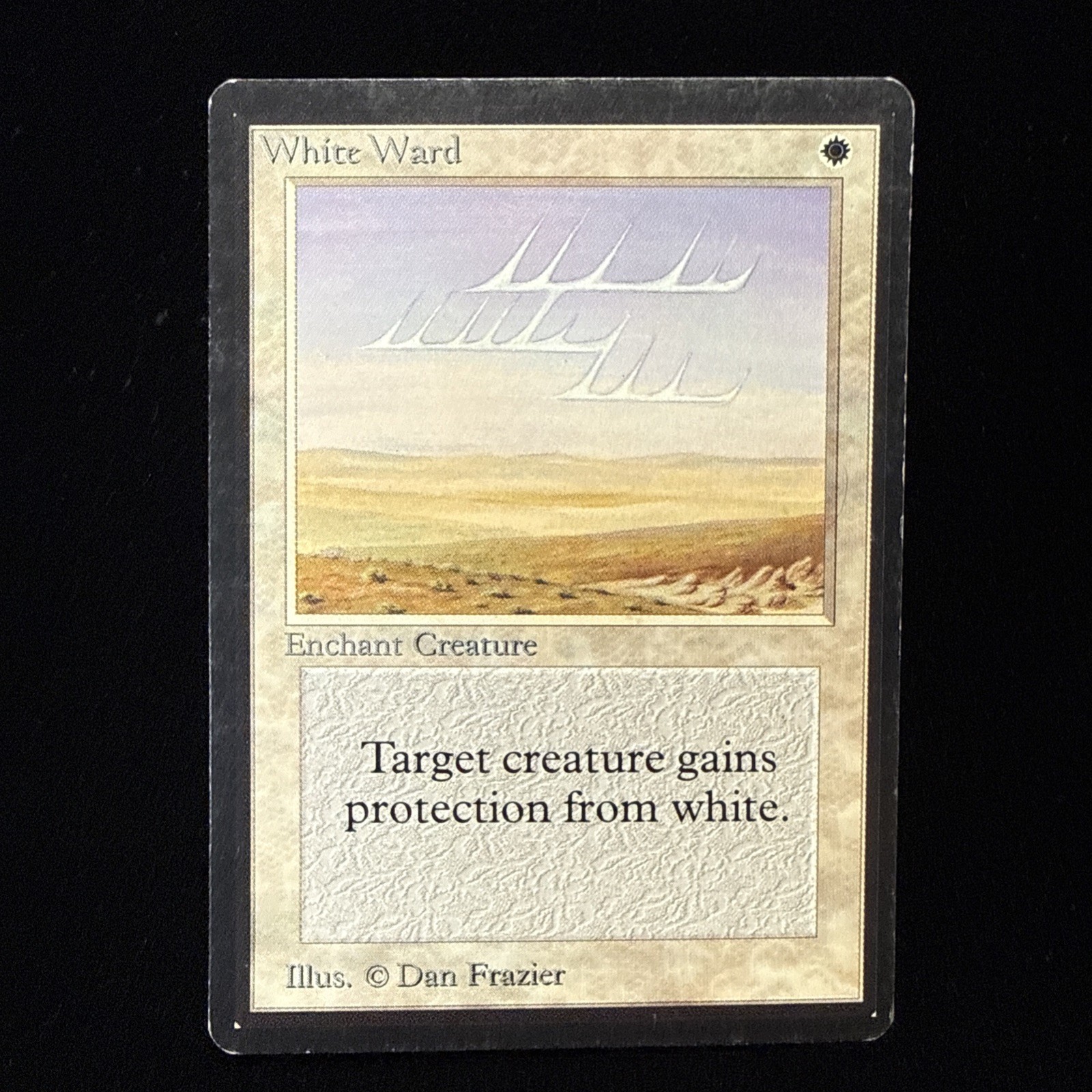 Magic the Gathering MTG Beta White Ward MP