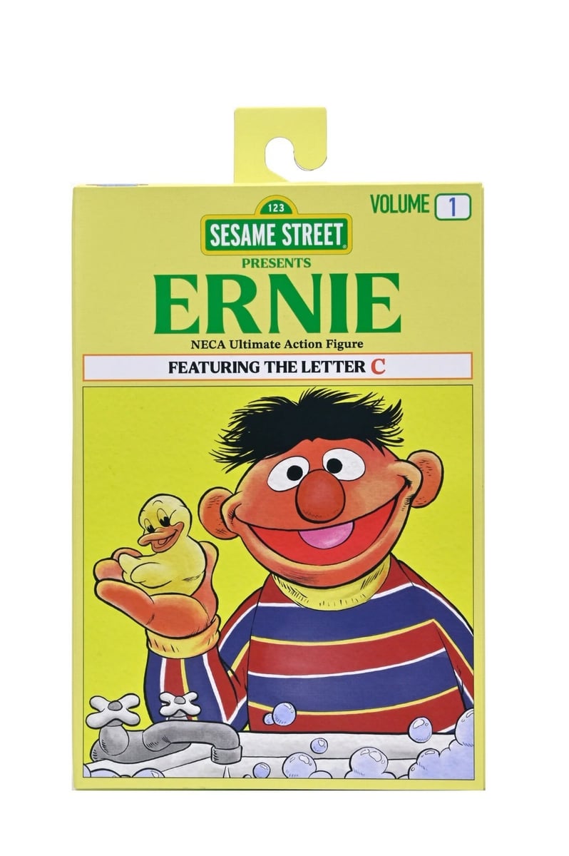 neca Sesame Street - Ultimate Ernie 7” Scale Action Figure NEW -DMGD box