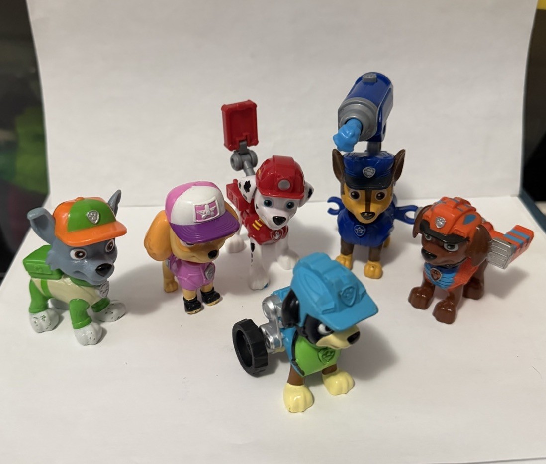 Lotto misto Paw Patrol figurine sfuse