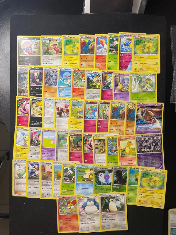 Lotto di 53 Pokémon semi vintage