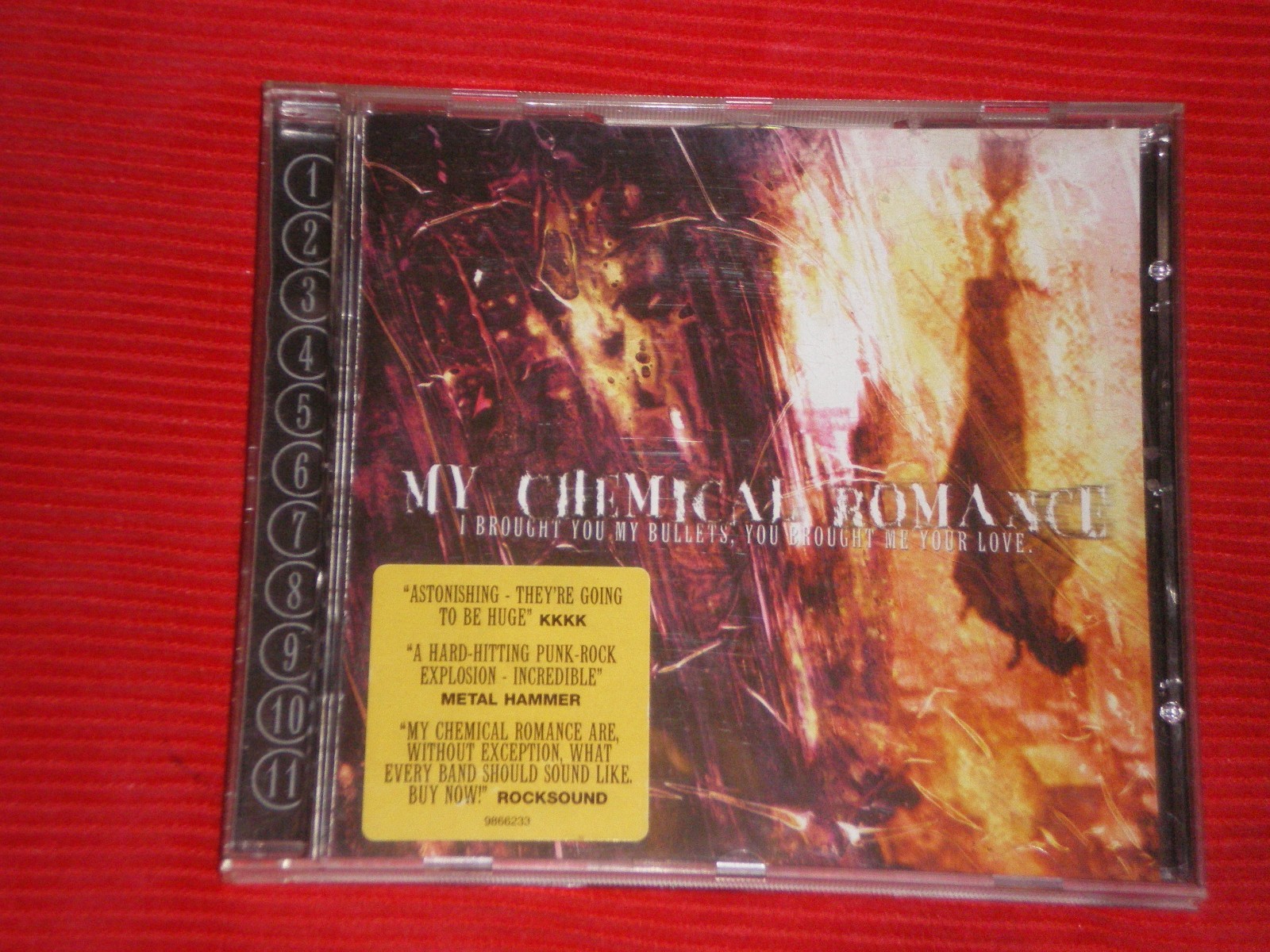 MY CHEMICAL ROMANCE I BROUGHT THE BULLETS, YOU BROUGHT ME YOUR LOVE 11 TRACK CD