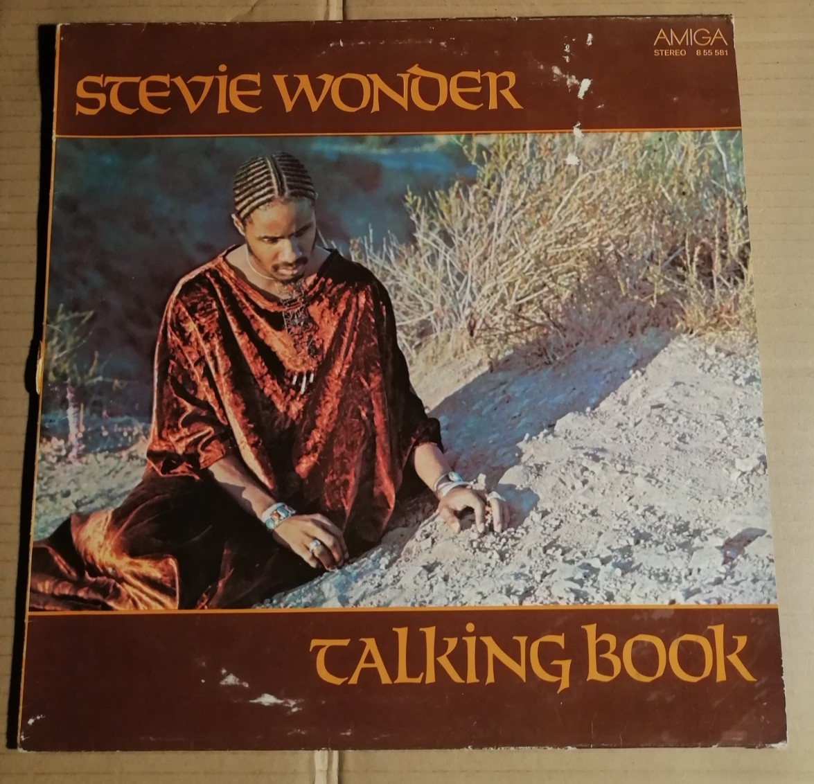 STEVIE WONDER - TALKING BOOK  - ALBUM mit SUPERSTITION - LP -  AMIGA 1979