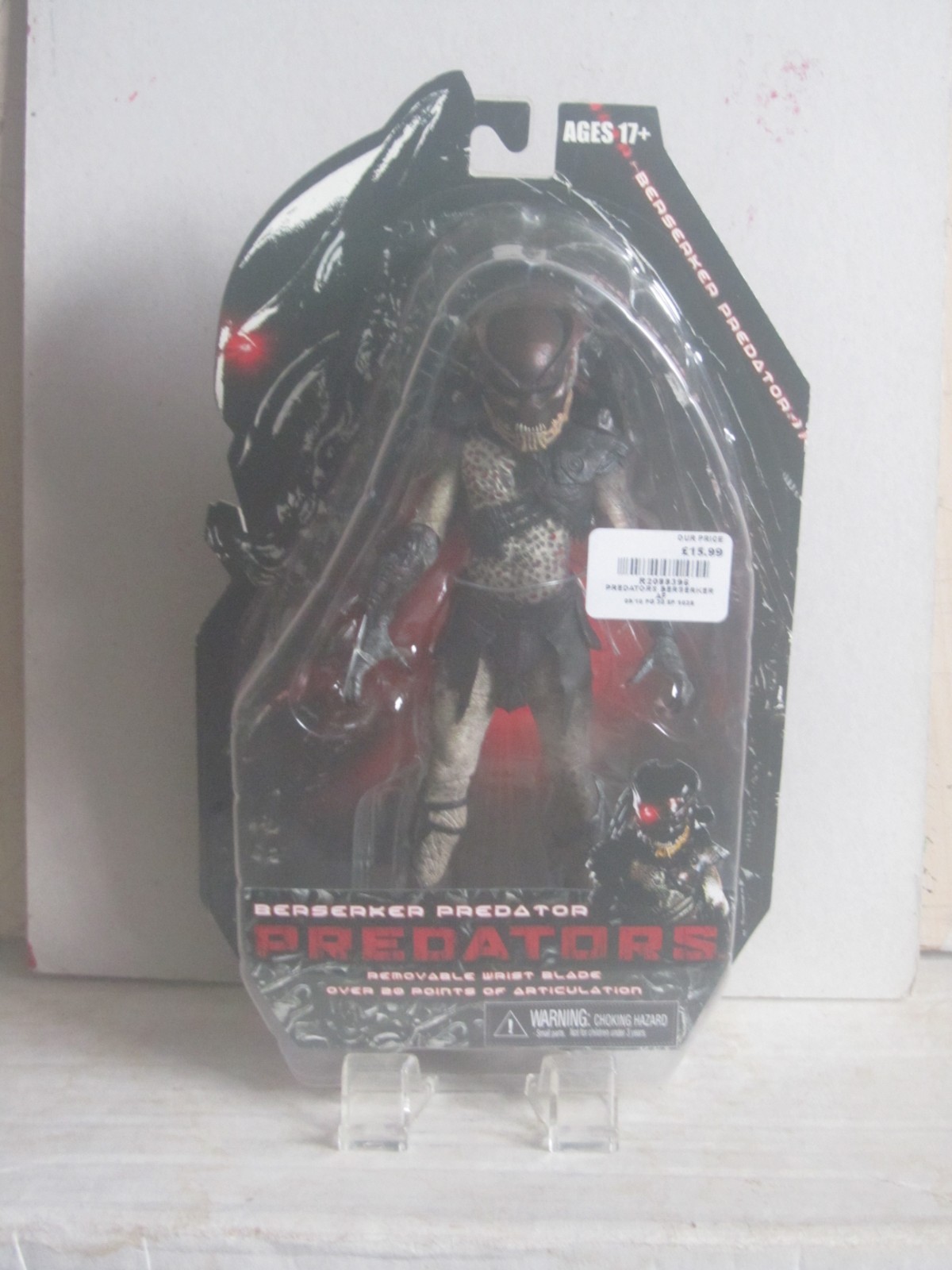 Modellino Predators Movie Beserker Predator 8" (NECA 2010 MOC)