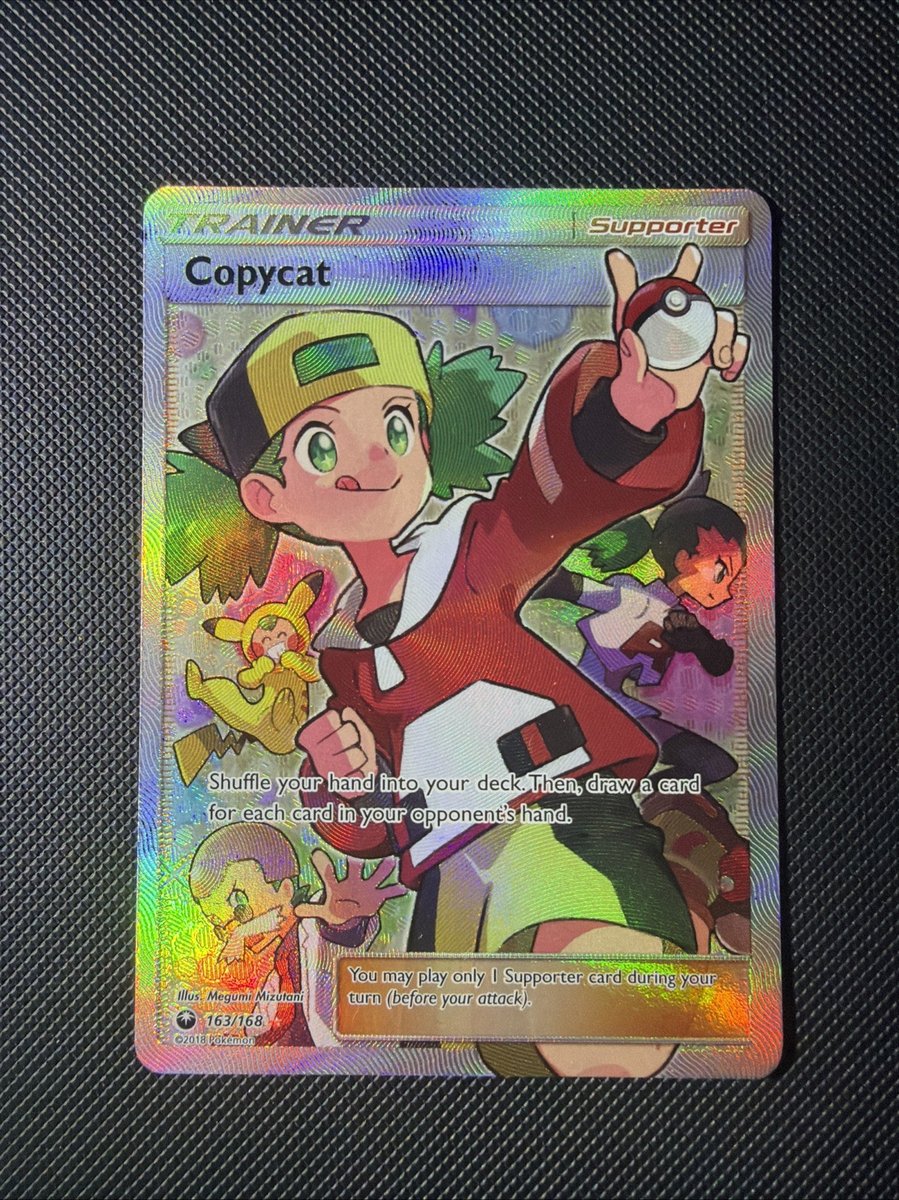 Copycat Full Art Holo 163/168 - Pokémon Tempesta Celeste TCG Inglese LP