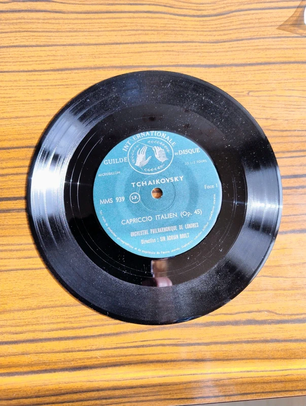 Disque 33T Tchaïkovski