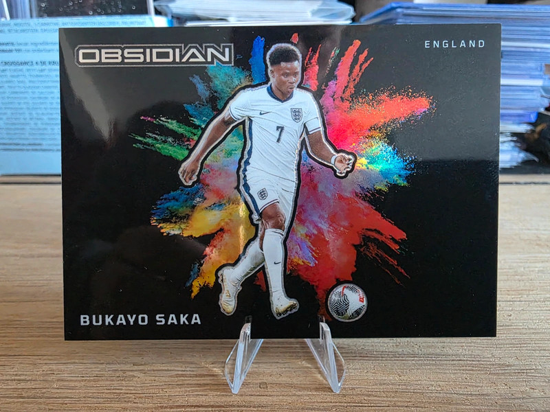 23/25 Panini Obsidian Colorblast Saka England