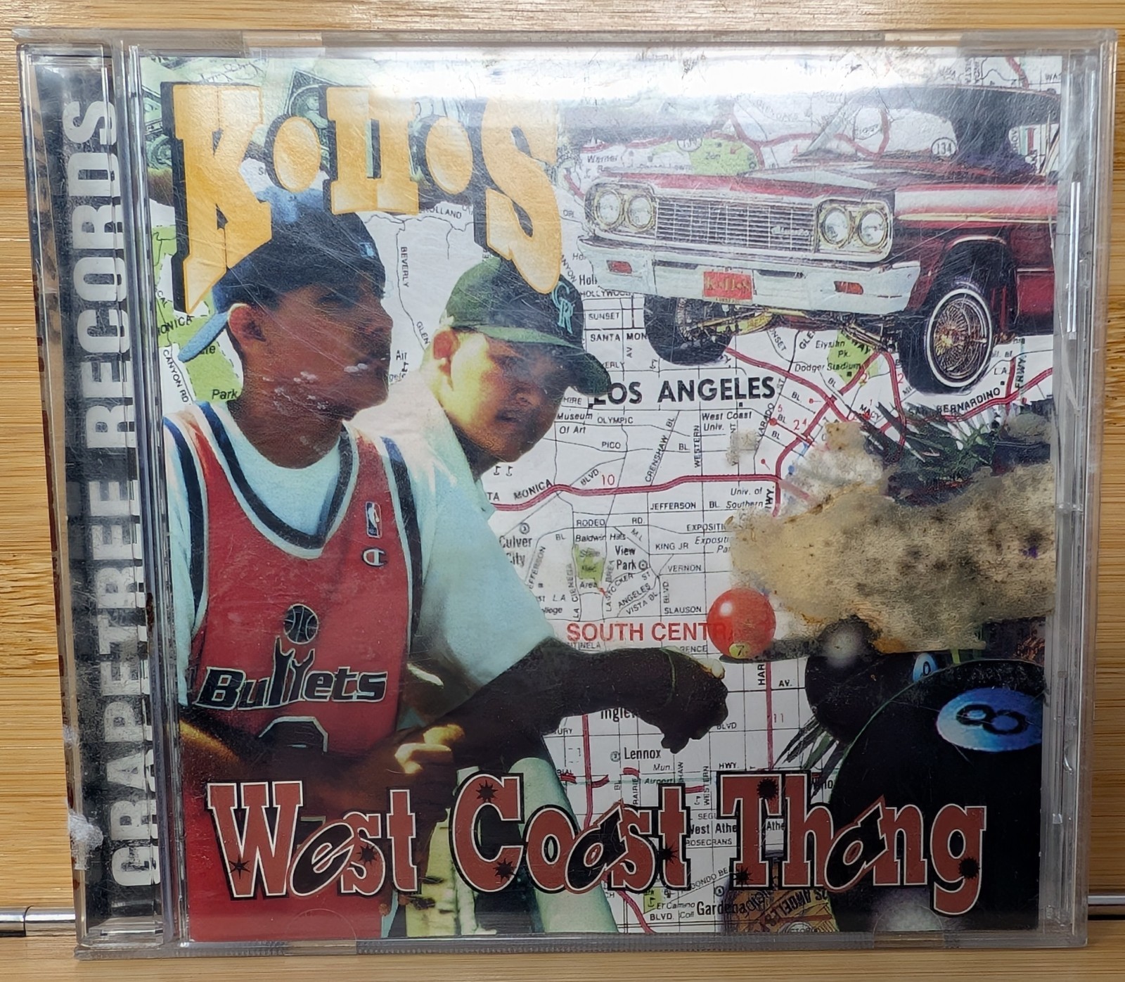 K•II•S West Coast Thang CD 1996 Grapetree Records K2S Christian Rap Hip Hop Rare