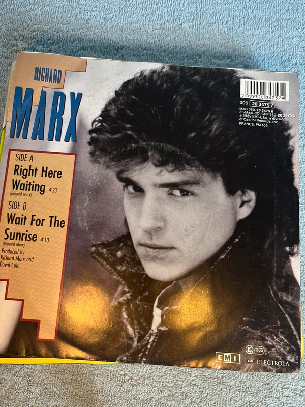 Richard Marx right here waiting 45t