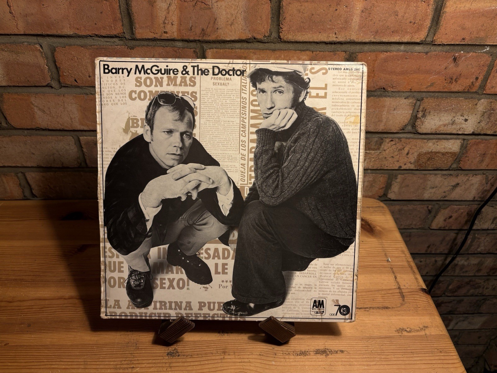 BARRY McGUIRE & THE DOCTOR, VINYL LP, AMLS2008, VG VG