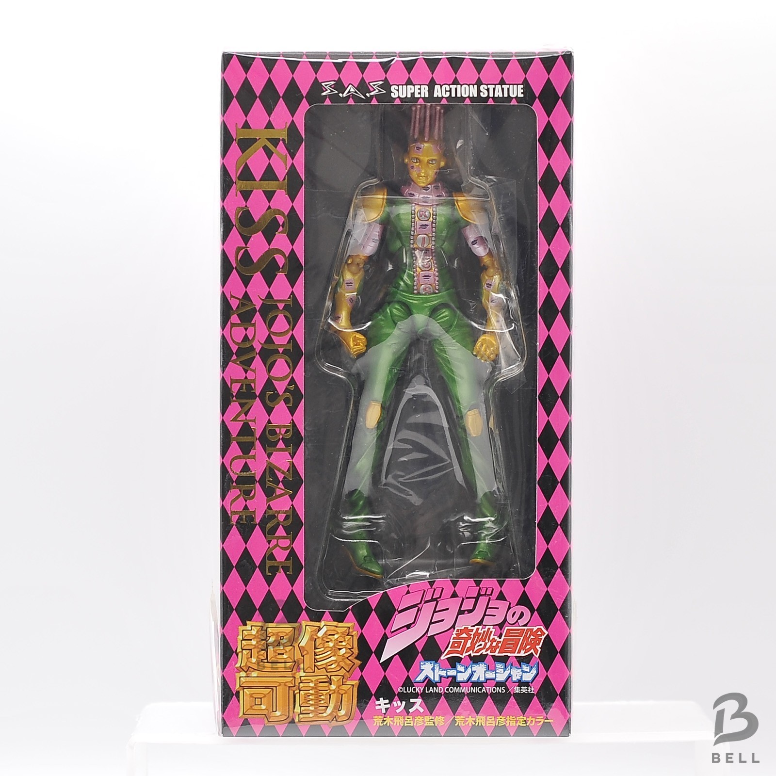 JoJo's Bizarre Adventure Kiss Super Action Figure Part 6 1st Edition Medicos JP