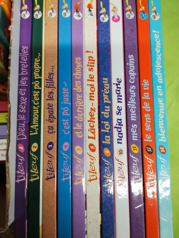 Lot BD Titeuf 4,90€ la bd ou le lot pour 45€