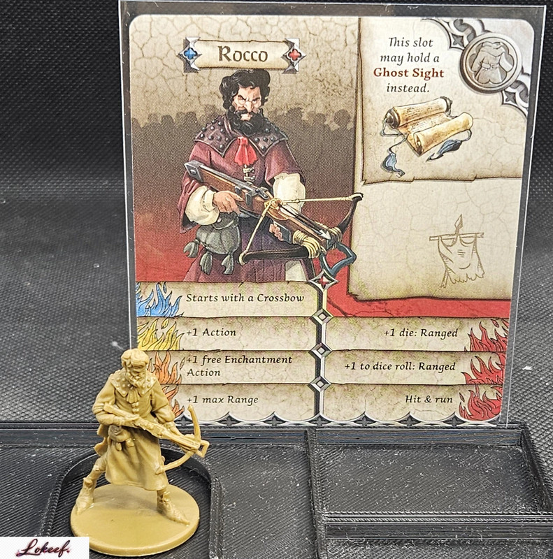 Zombicide Black Plague / Green Horde / White Death - Exclu KS (VO) - Survivant - Rocco
