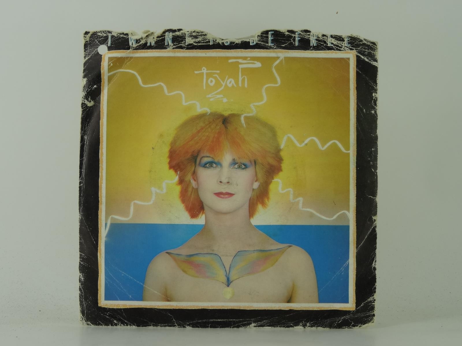 TOYAH I WANT TO BE FREE (31) 2 Track 7" Single including Picture Sleeve SAFARI R