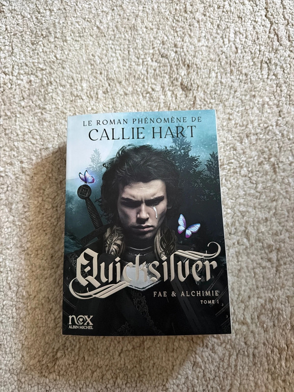 Livre QuickSilver  face et alchimie tome 1 de Callie Hart