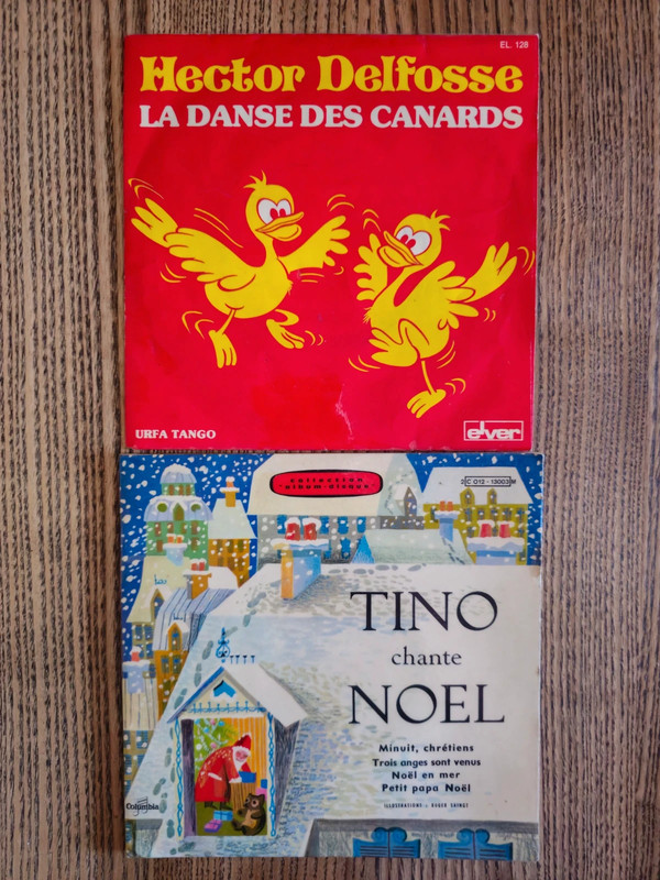 Lot 2 vinyles vintage