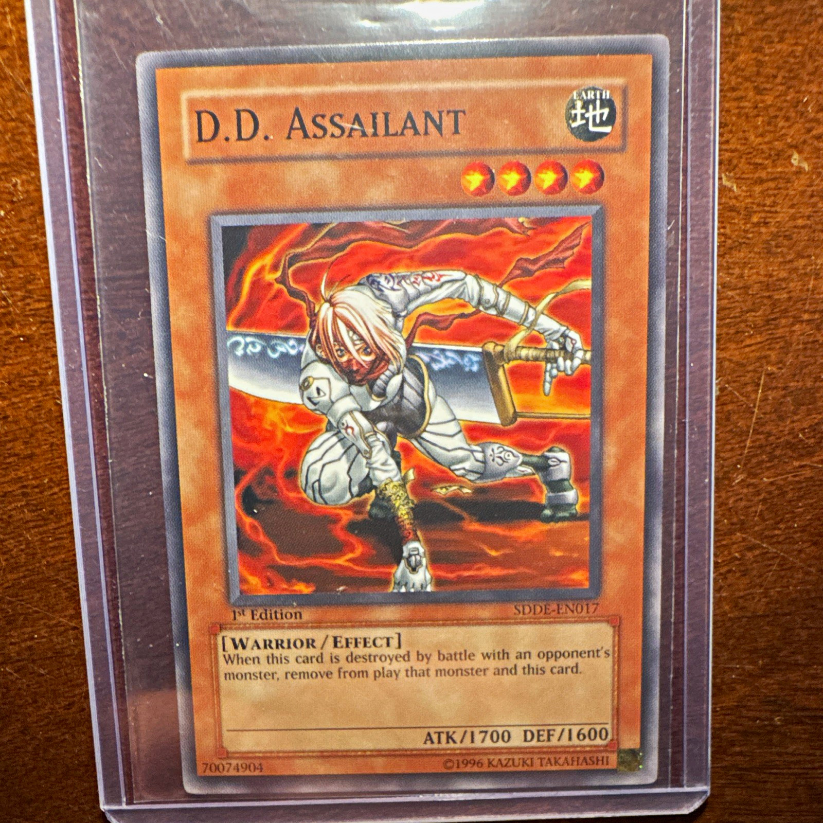 Konami Yu-Gi-Oh! TCG D.D. Assailant SDDE-EN017 1st Ed English Common