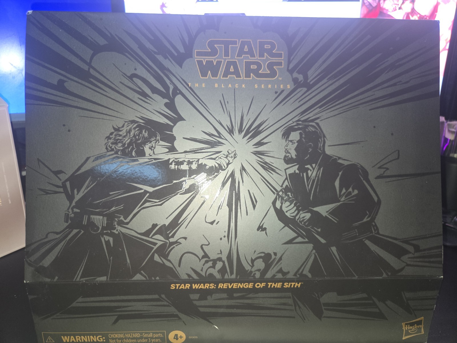 SDCC 2025 Hasbro Star Wars Revenge of the Sith Anakin & Obi-Wan 2-Pack (NIB)