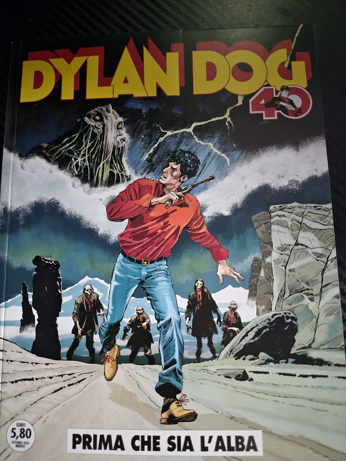Dylan Dog 481 , prima che sia l'alba . variant di claudio villa