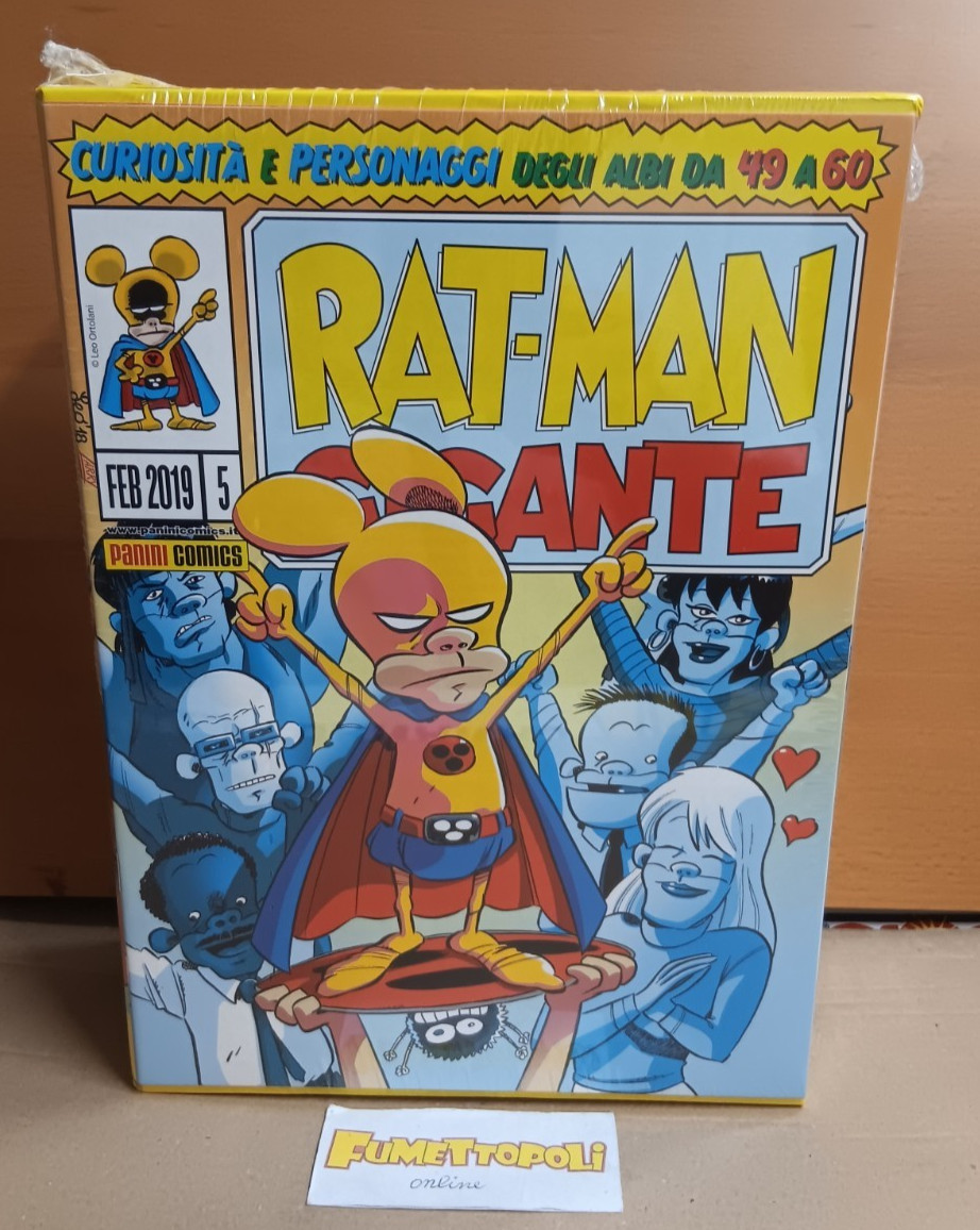 RAT-MAN Gigante cofanetto 5 per albi da 49 a 60 ESAURITO Panini Comics NUOVO