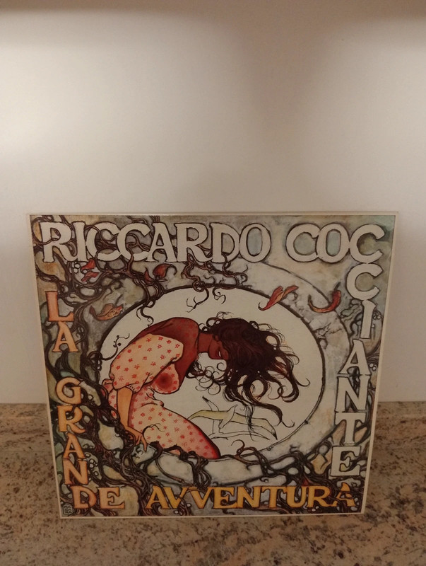 Riccardo Cocciante LP la grande avventura vinile vinyl