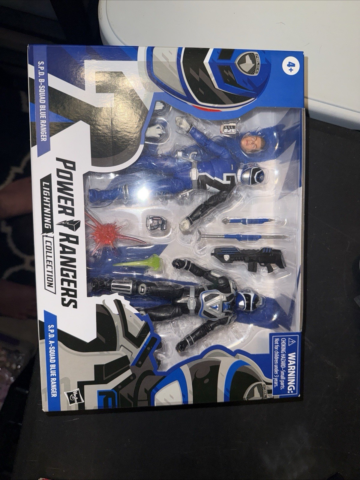 Hasbro Power Rangers Collezione Lightning S.P.D. B-SQUAD & A-SQUAD RANGER BLU