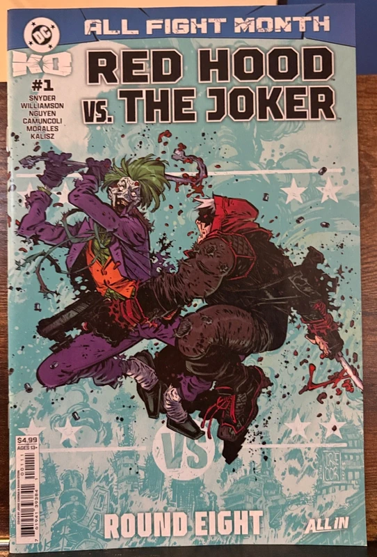 DC K.O. Red Hood vs The Joker #1 regular cover (DC Comics)