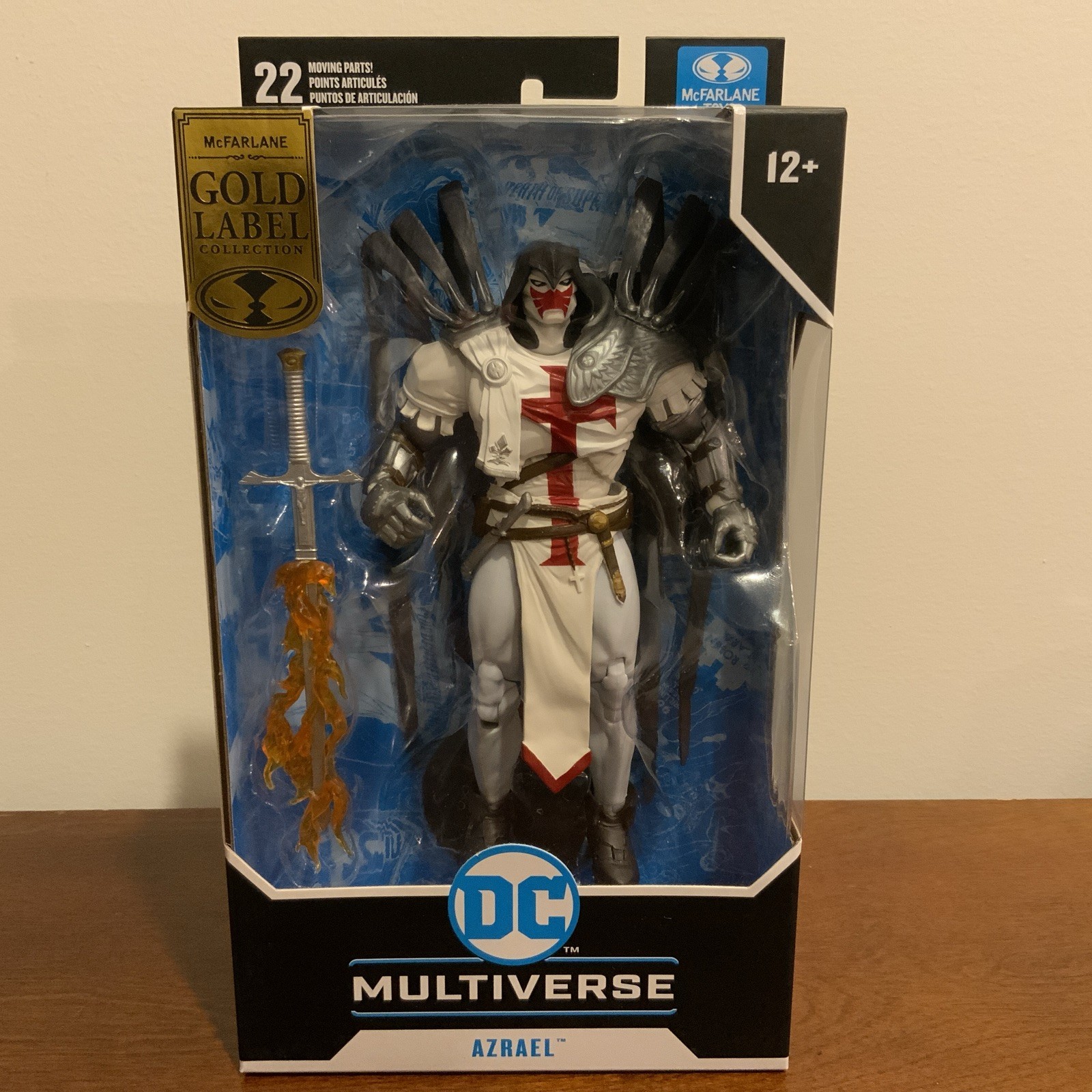 McFarlane DC Multiverse AZRAEL (Suit of Sorrows) Collezione Esclusiva Gold Label