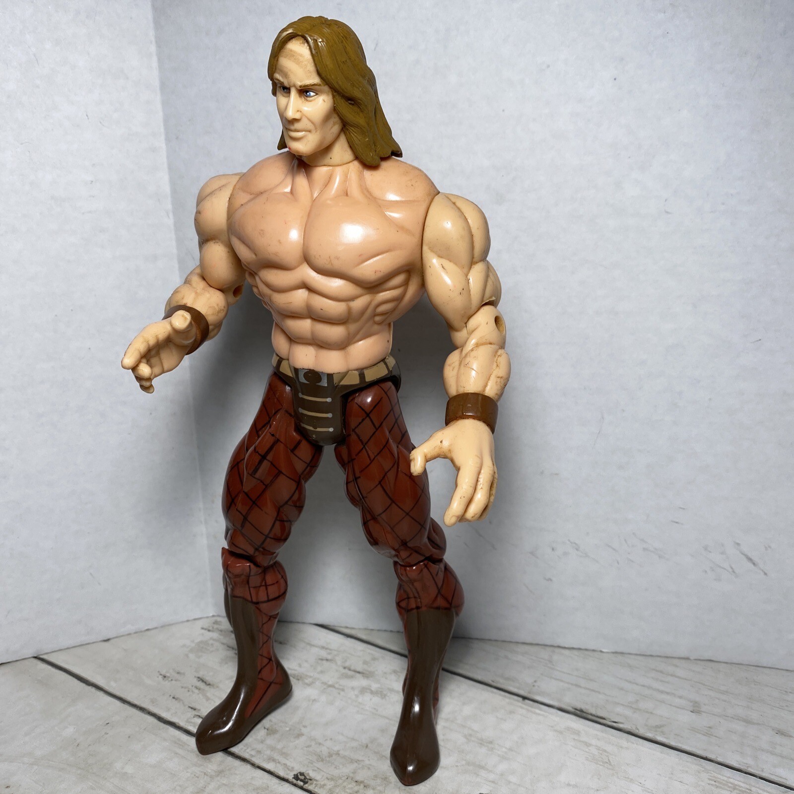 Kevin Sorbo 1995 Hercules Posable Action Figure 10” Vintage Toy Biz