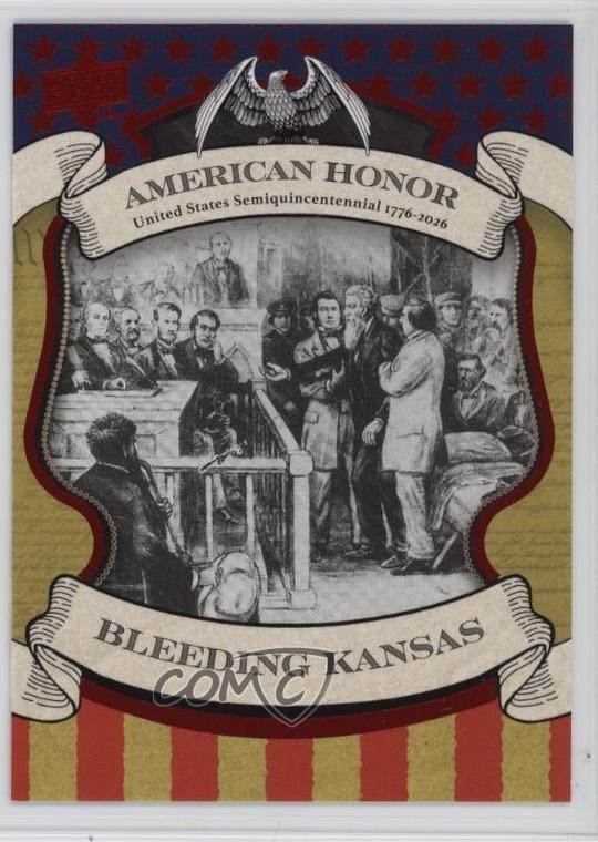 2026 USA 250th Anniversary Uncle Sam /299 Bleeding Kansas #33 17fk