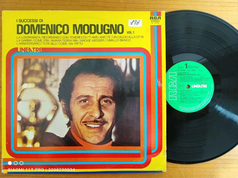 I Successi Di Domenico Modugno vol 1. disco in vinile