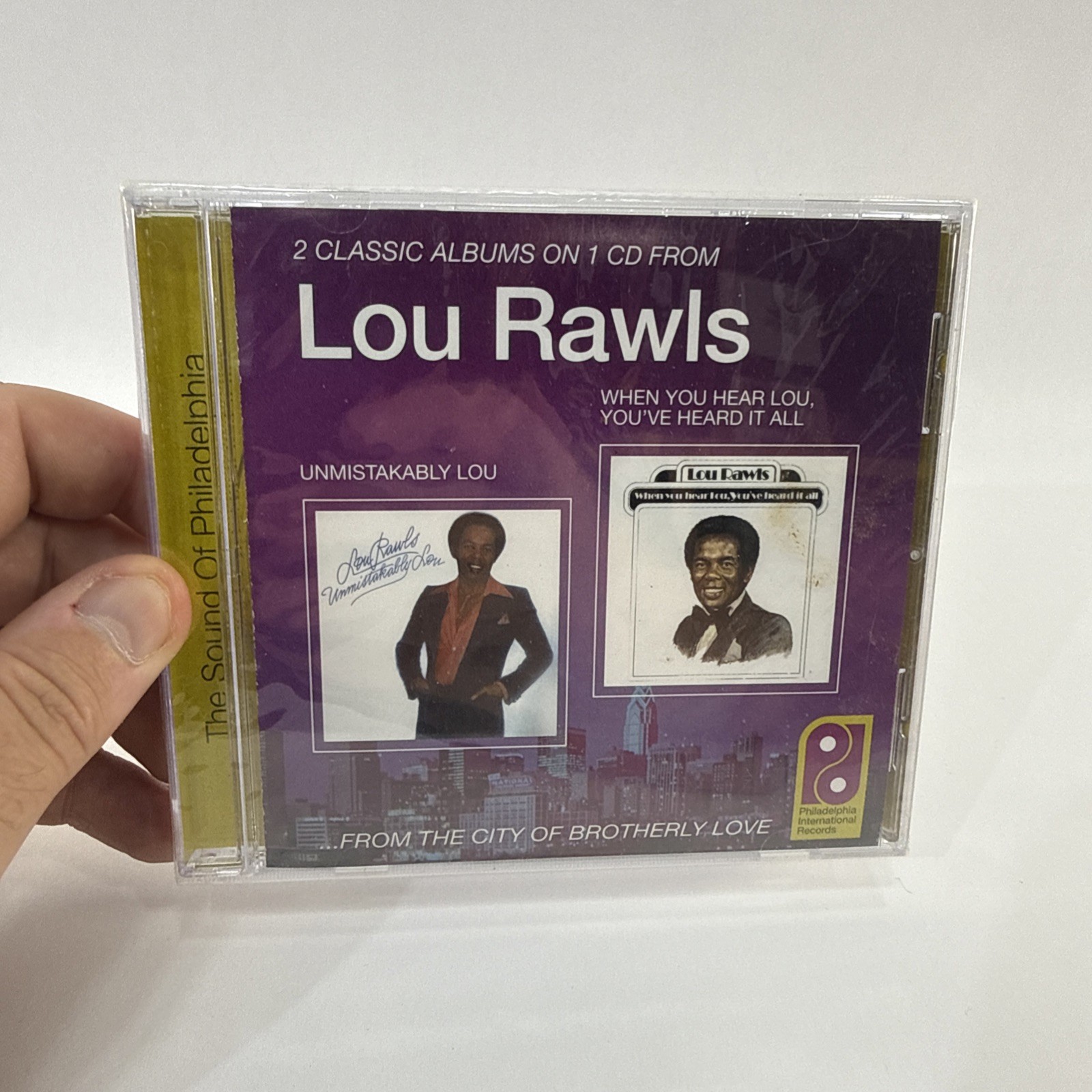 LOU RAWLS - Unmistakably Lou / When You Hear Lou CD 1999 Remastered SEALED