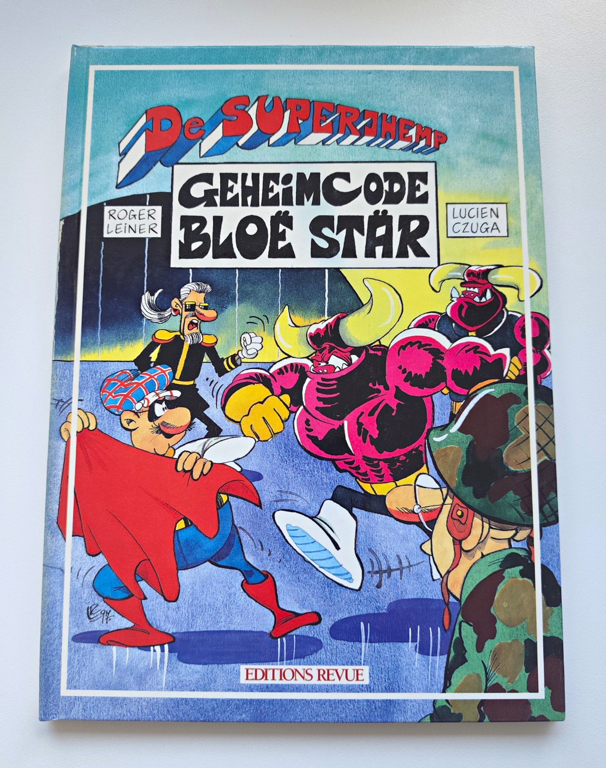Editions Revue De Superjhemp codice segreto Bloë forte Czuga/Leiner Lussemburgo 1997