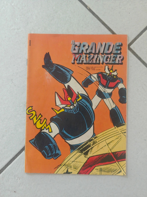 Il grande Mazinger Mazinga n. 25 1979