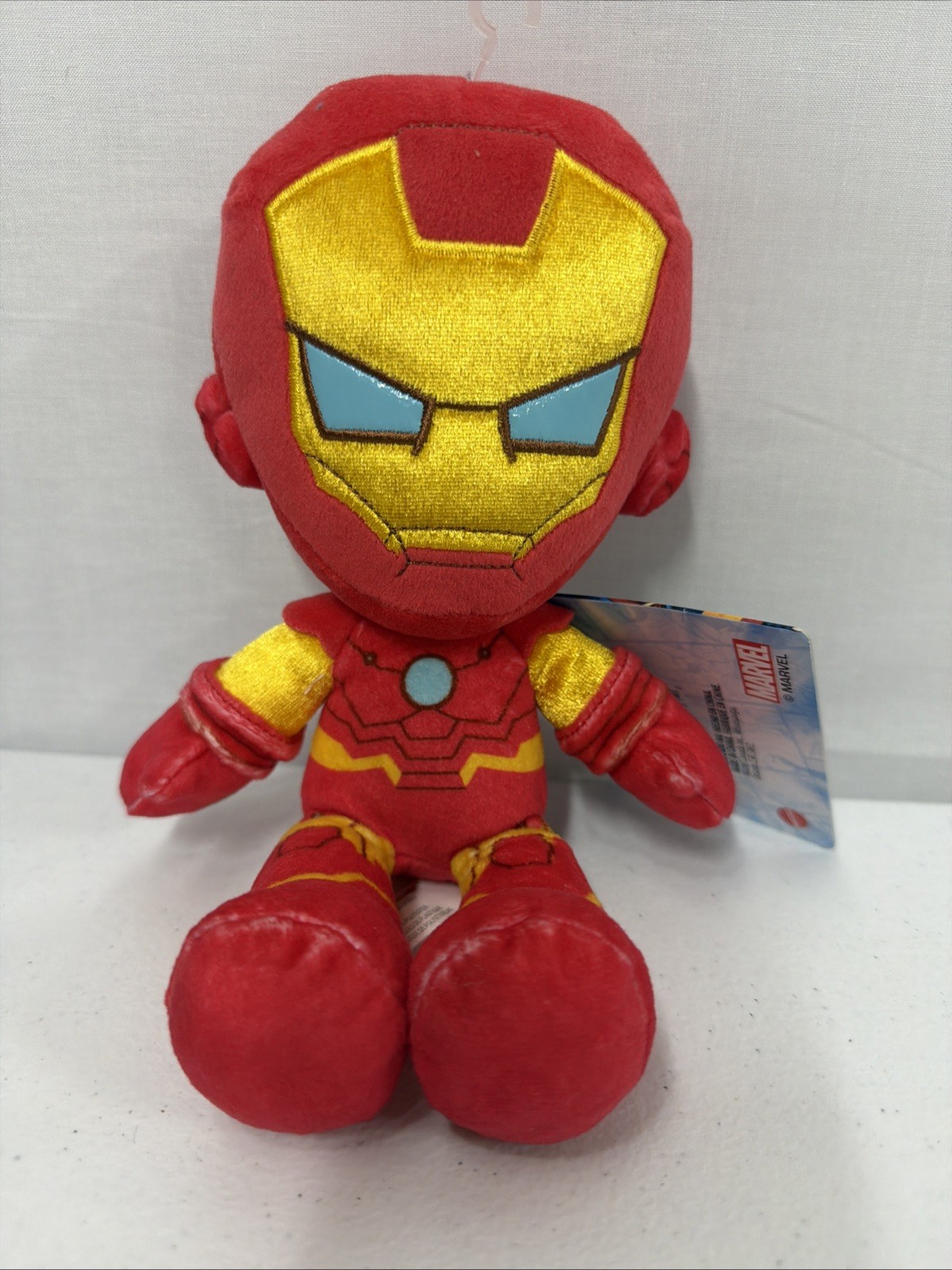 Marvel 8-Inch Plush Iron Man Super Hero Red Soft Plush Doll for Ages 3 and Up