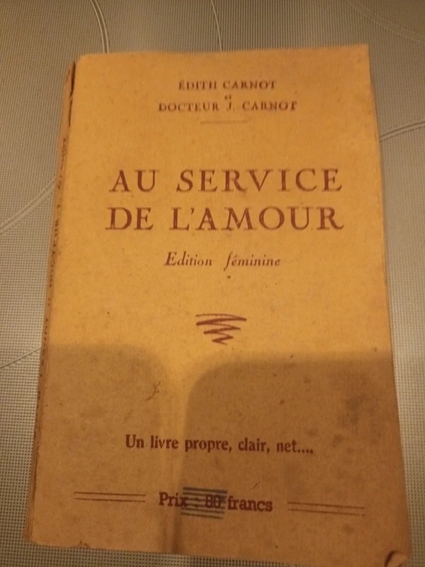 Livre ancien au service de l amour
