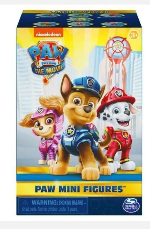 Minifigure PAW Patrol Movie 2 pollici Blind Box (lo stile può variare) lotto di 5 scatole