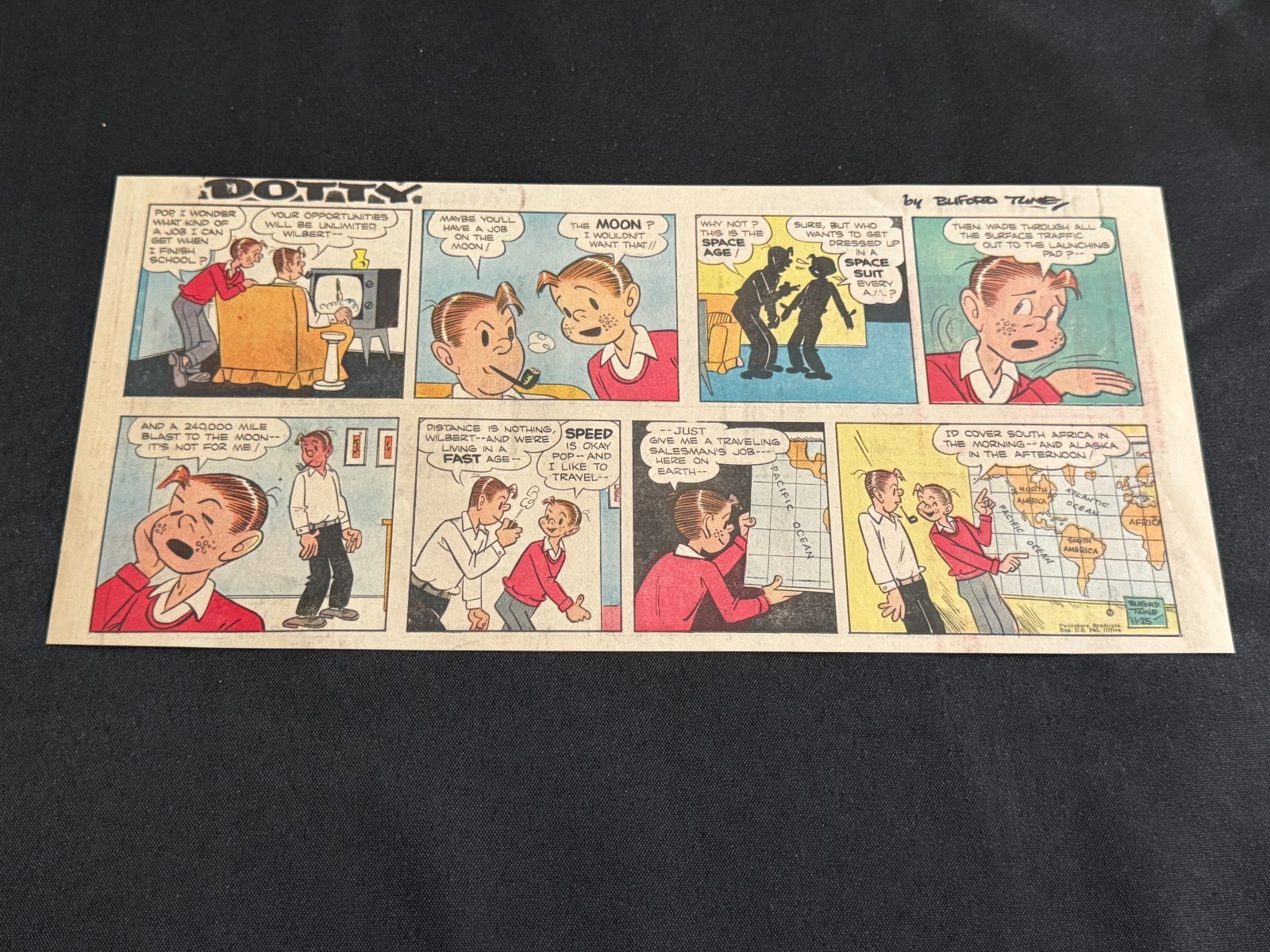 #15 DOTTY by Buford Tune domenica terza pagina fumetto 25 novembre 1962