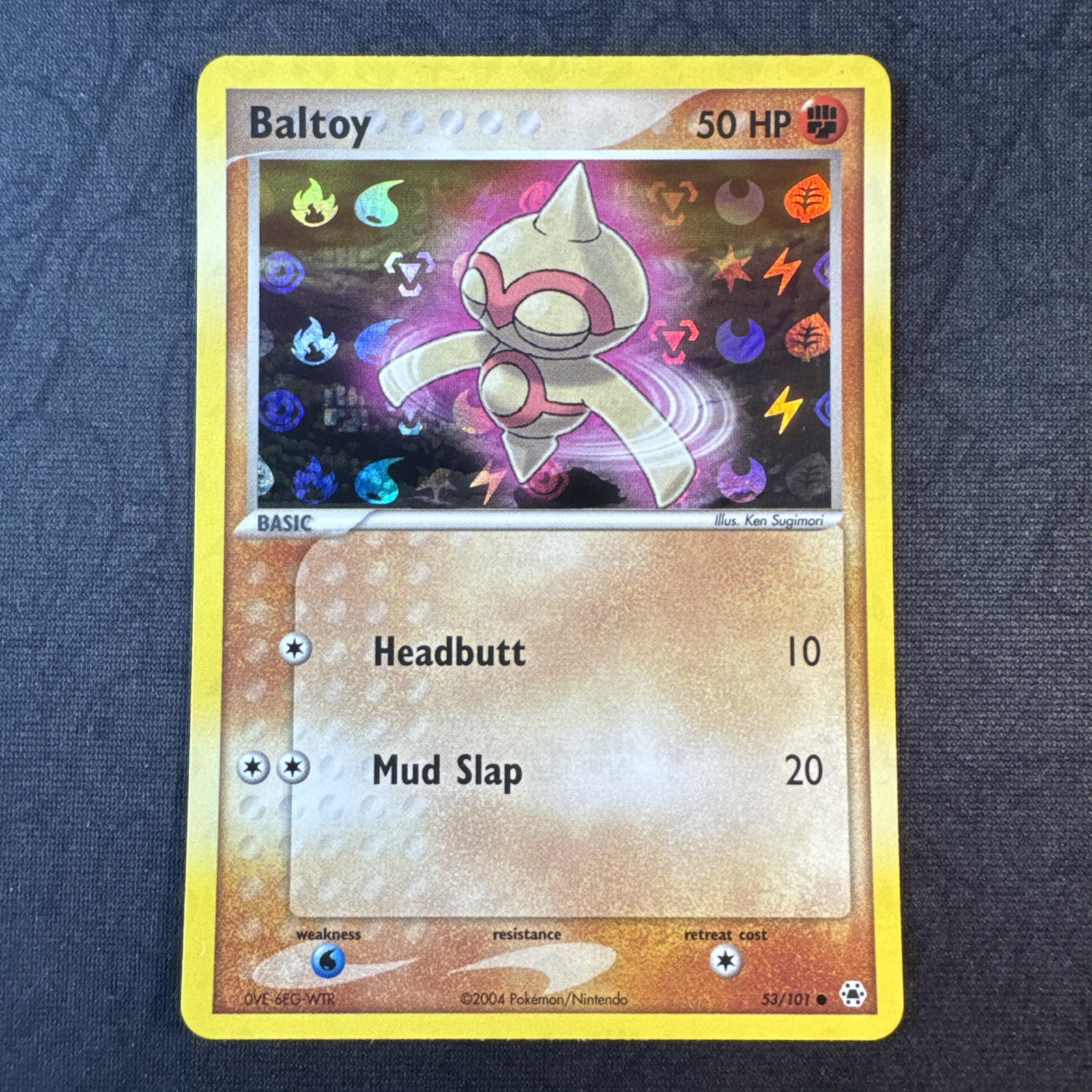 Baltoy 53/101 Leggende Nascoste Reverse Holo Pokemon