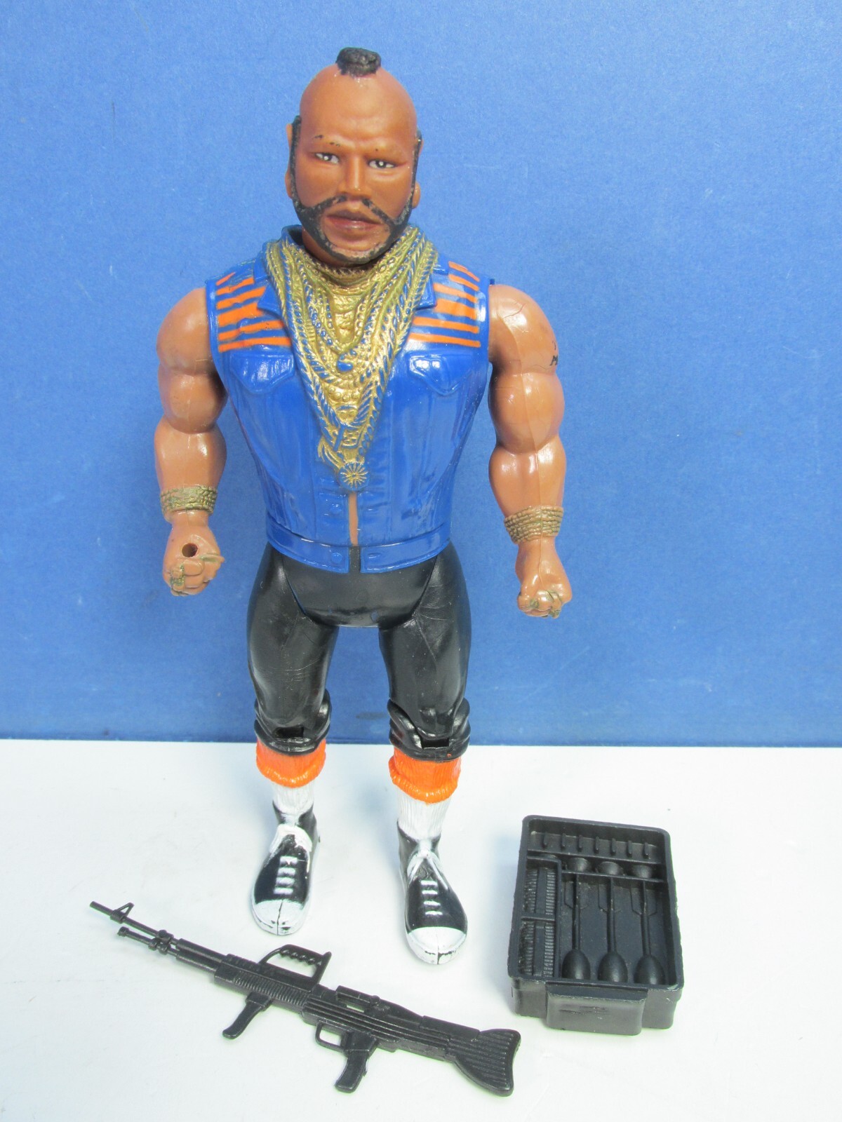 VINTAGE la squadra A B.A. BARACUS MR T ACTION FIGURE galoob 1983 cannell 6"