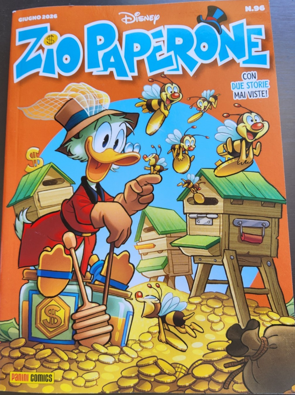 DISNEY, ZIO PAPERONE, n. 96, Panini Comics,  usato in buone condizioni foto 📷.