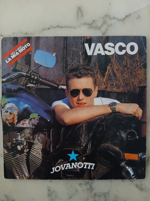 Vinile 45 giri Jovanotti – Vasco / Stasera voglio fare una festa (1989)